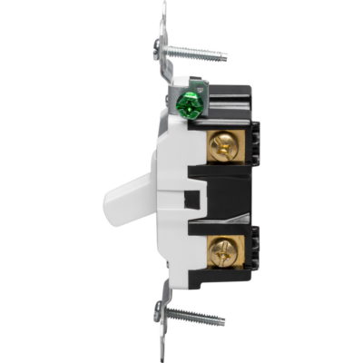 20A 120/277V Single Pole Toggle Switch | RPP-USA CSB120-WH