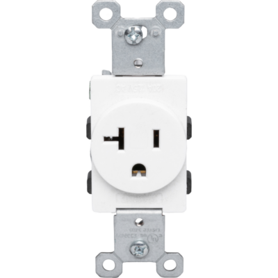 20A 125V Tamper Resistant Receptacle | RPP-USA 5-20R, White